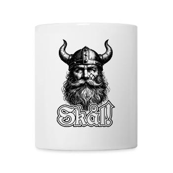 Wikinger-Gott | Wikinger-Krieger - Tasse - Weiß - Vorne