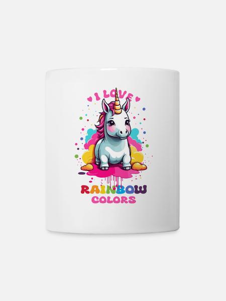 Cute Unicorn - Mug - white