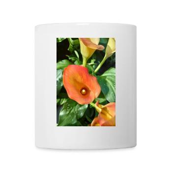 Orange Calla Blossom Magic - Mug - white - Front