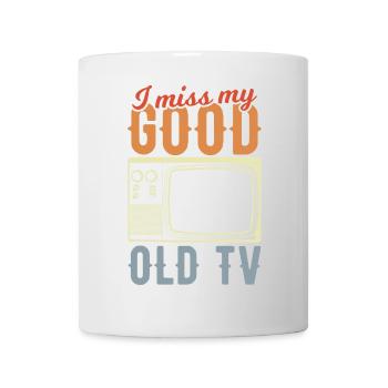 Télévision à tube - Mug blanc - blanc - Devant