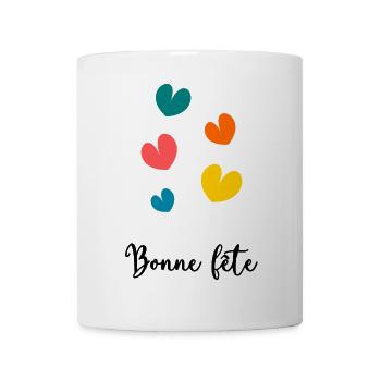 MOTHER'S DAY. HAPPY MOTHER'S DAY. MOM - Mug - white - Front