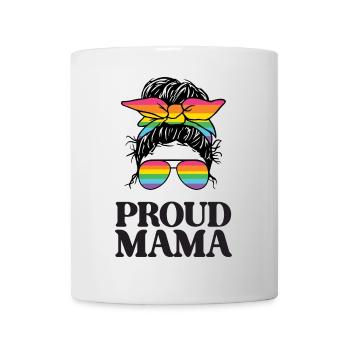 LGBT Pride Month - Stolze Mama - Tasse - Weiß - Vorne