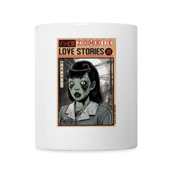 Zombie Love Stories Poster - Tasse - Weiß - Vorne