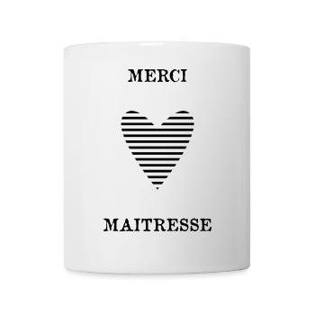 THANK YOU MISTRESS - Mug - white - Front