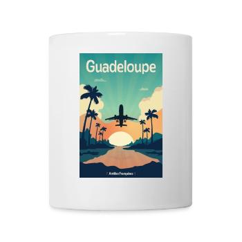 Guadeloupe - Antilles Françaises - Mug blanc - blanc - Devant