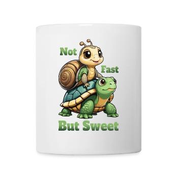 Turtle and Snail - Mug - white - Front