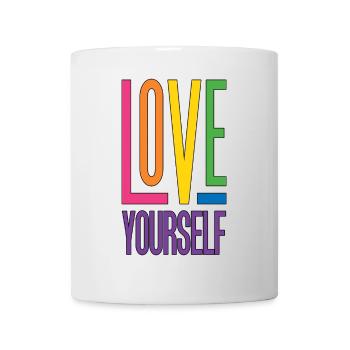 LGBTQ Pride Month - Love Yourself - Mug - white - Front