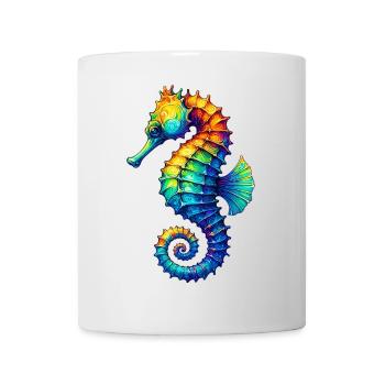 Seepferdchen - Tasse - Weiß - Vorne