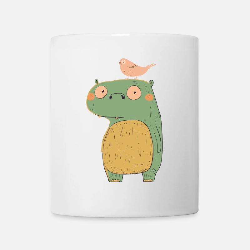 Little Monster | © M2-D2 - Mug - white