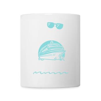 Erster Kreuzfahrturlaub - Tasse - Weiß - Vorne