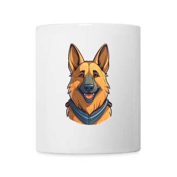 German Shepherd - Mug - white - Front