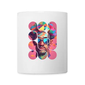 Colorful Geometric Artist - Mug - white - Front