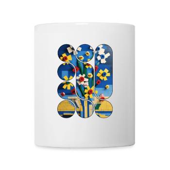 60X90 CM INLAID PATTERN ART 60 x 90 cm 6 - Mug - white - Front