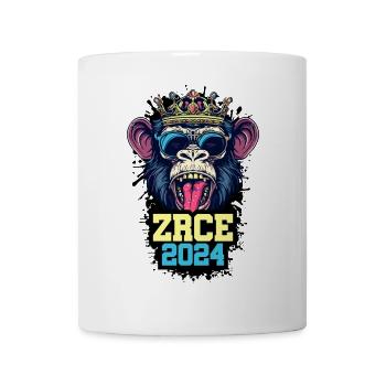 Zrce 2024 Affe - Tasse - Weiß - Vorne
