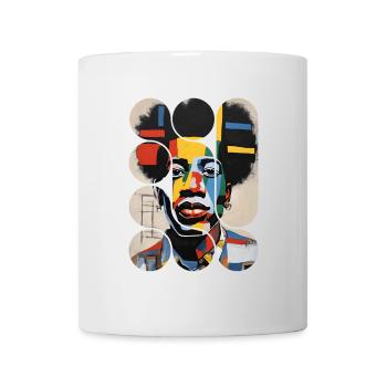 Urban Multicolor Glow - Tasse - Weiß - Vorne