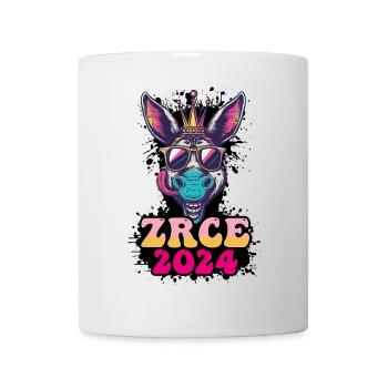 Zrce 2024 Âne de fête - Mug blanc - blanc - Devant