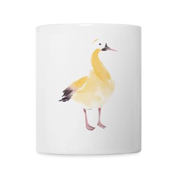 Gans Design Tiere Aquarell - Tasse - Weiß - Vorne