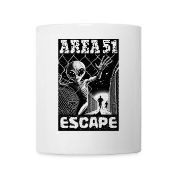 Area51 Alien Escape - Mug - white - Front