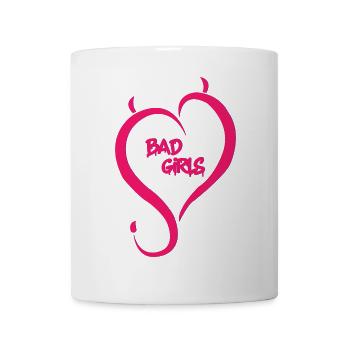Bad Girls - Mug - white - Front