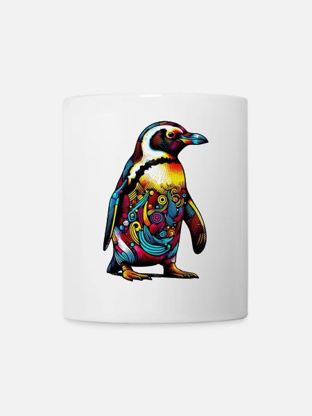 Pinguin - Tasse - Weiß