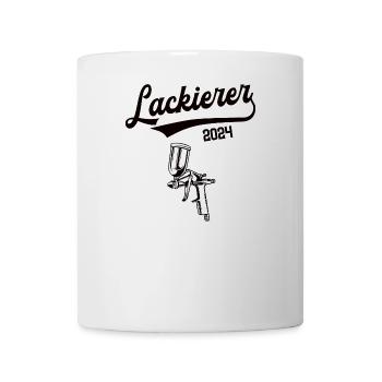 Lackierer 2024 Beruf Lackiererei Lehre Lehrling - Tasse - Weiß - Vorne