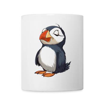 Sleeping Puffin - Tasse - Weiß - Vorne