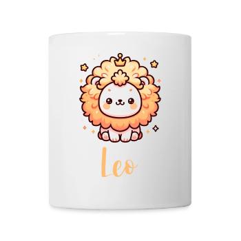 Süße Leo Sternzeichen Astrologie Geschenk - Tasse - Weiß - Vorne