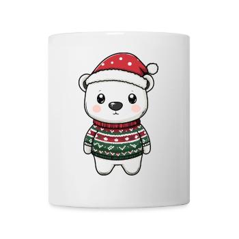 Polar Bear Christmas - Mug - white - Front