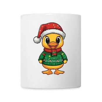 Noël de canard - Mug blanc - blanc - Devant