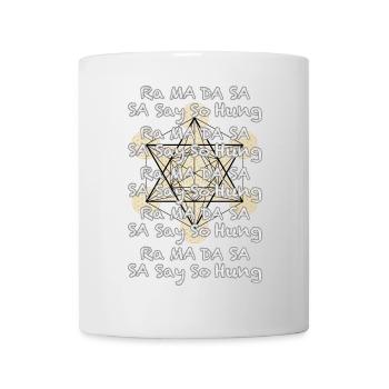 Mantra der Heilung - Tasse - Weiß - Vorne
