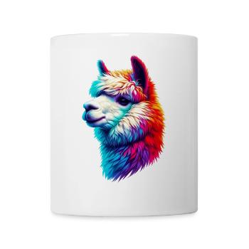 Alpaka - Tasse - Weiß - Vorne