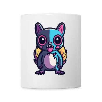 Eichhörnchen Halloween Tier - Tasse - Weiß - Vorne