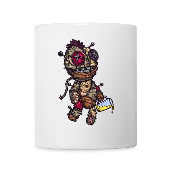 Voodoo doll - Mug - white - Front