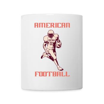 American football - Mug - white - Front