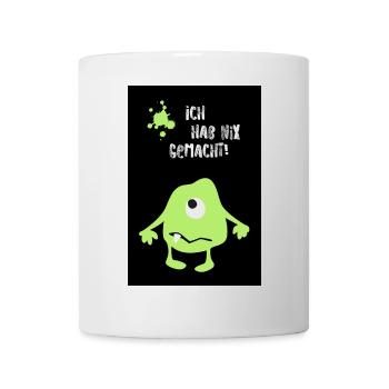 Poster Monster Halloween Comic Innocent Humor - Mug - white - Front