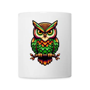Owl - Mug - white - Front
