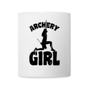 Archery Girls - Mug - white - Front
