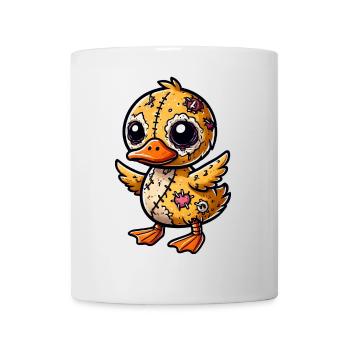 Meditating Duck Inner Peace Yoga Relaxation Rel - Mug - white - Front