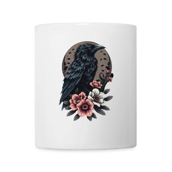 Majestic Black Crow - Mug - white - Front