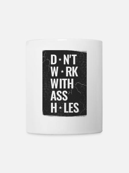 Arbeitskollegen sind Stress - Tasse - Weiß