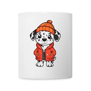 Dalmatian Dog Stylish - Mug - white - Front