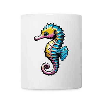 Seepferdchen - Tasse - Weiß - Vorne