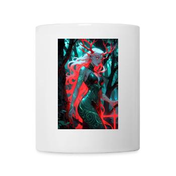 Anime Forêt Fille Manga - Mug blanc - blanc - Devant