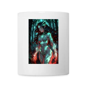 Anime Forêt Fille Manga - Mug blanc - blanc - Devant