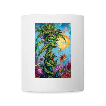 Plant spirit in a sun dress - Mug - white - Front
