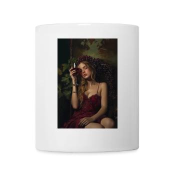 Excuses de Dieu - Mug blanc - blanc - Devant