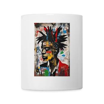 Urban Portrait - Explosion der Farben - Tasse - Weiß - Vorne