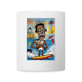 Urban Surfer - Abstract Style - Mug - white - Front