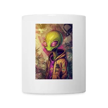 Alien Street Style Pullover Hoodie - Mug - white - Front