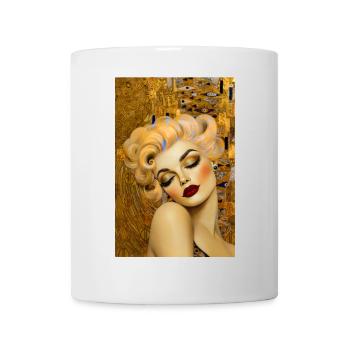 Klimt Poster Marilyn - Tasse - Weiß - Vorne